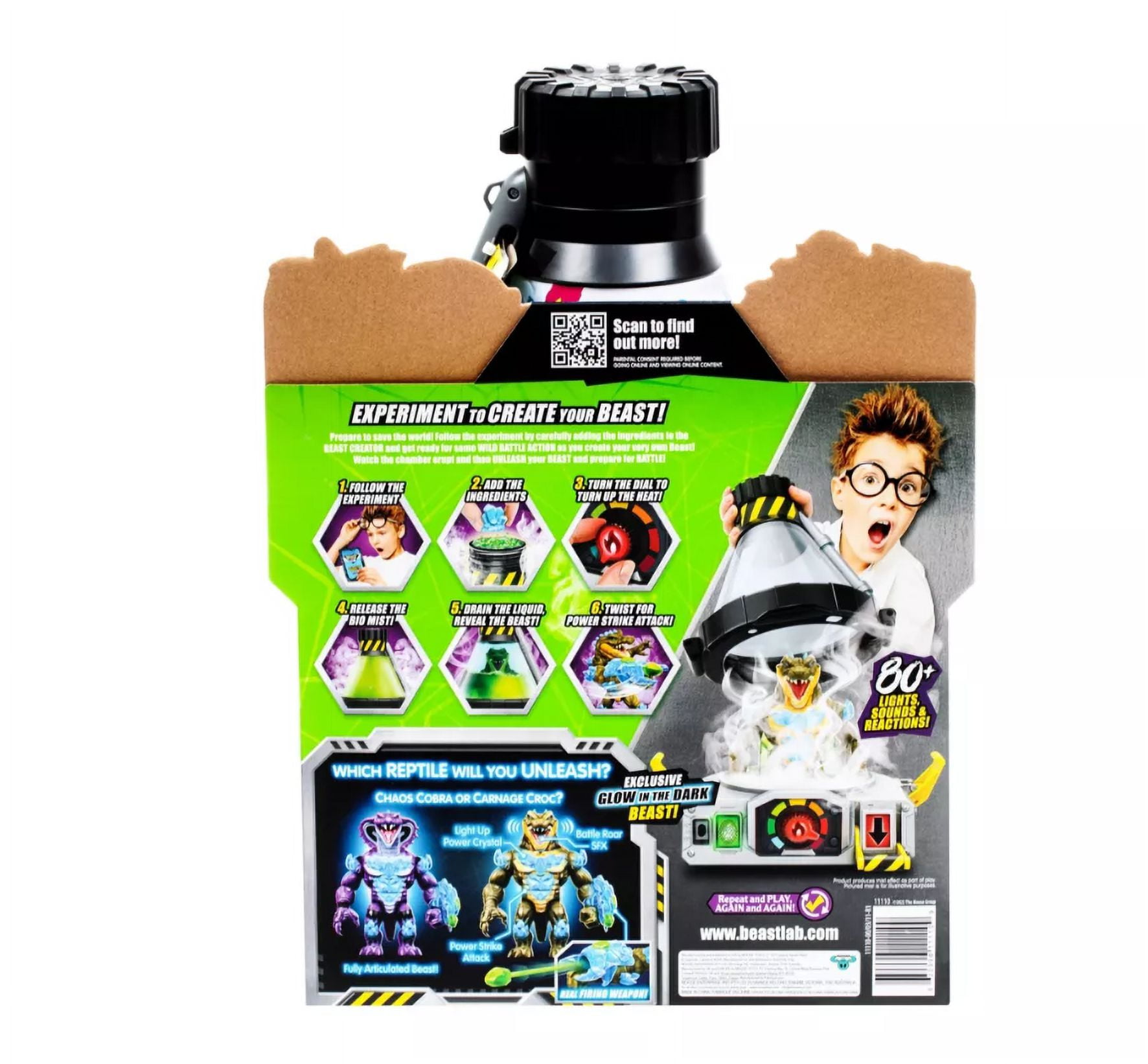 Beast Lab Glow-in-the-Dark Reptile Beast Creator (Exclusive)