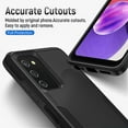 thumbnail image 3 of REQO for Samsung Galaxy A03S Case, Galaxy A03S Case with Screen Protector [Military Grade Drop Tested] Heavy-Duty Tough Rugged Shockproof Protective Case for Samsung A03S, Black, 3 of 7