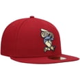 thumbnail image 3 of Men's New Era Red Frisco RoughRiders Authentic Collection Team Alternate 59FIFTY Fitted Hat, 3 of 6