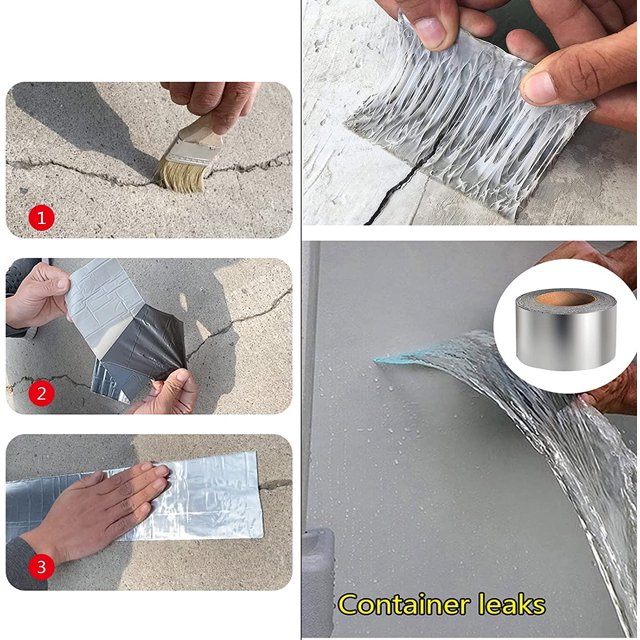 Cinta adhesiva reforzada con tela de 5m x 10cm - para reparar, fijar, unir, reforzar o sellar