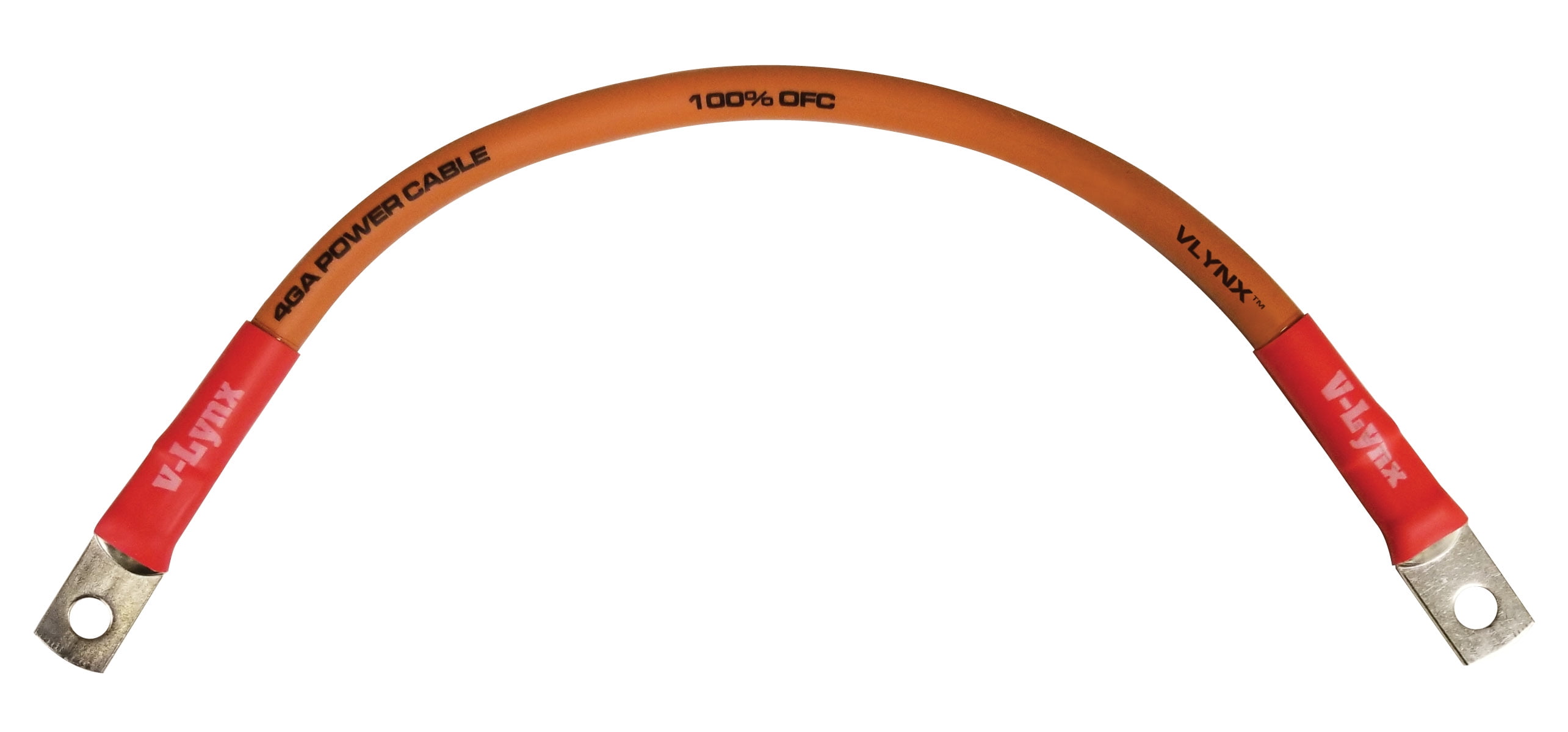 VBL4-O 4 Gauge AWG Battery Cable for Golf Carts 9" 100% OFC Copper 2 Or 4 Gauge Wire For Golf Cart