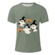 thumbnail image 4 of Blusas y camisas de manga corta y cuello redondo para hombre. Blusas/camisetas de manga corta con cuello redondo y estampado de Halloween para hombre. Blusa para hombre., 4 of 5