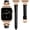 Dark Black/Rose Gold, variant on ANTHOUSE Leather Band Compatible with Apple Watch Bands for Women, Dressy Fancy Strap for iWatch Series 11/10/9/8/7/6/5/4/3/2/1/se