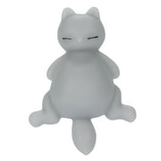 TOYFUNNY Healing Fun Kawaii Stress Reliever Toys Decorative Props Super Soft Lazy Cat Toy