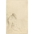 thumbnail image 3 of Alphonse Legros 11x14 Black Modern Framed Museum Art Print Titled - Day-Dream (Reverge), 3 of 5
