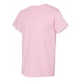 thumbnail image 2 of Men Heavy Cotton Multi Colors T-Shirt Color Light Pink 5X-Large Size, 2 of 5