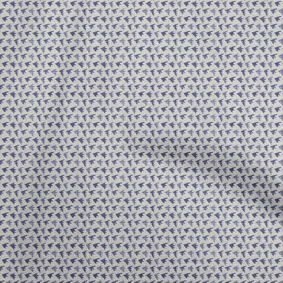 oneOone Cotton Cambric Violet Fabric Texture Sewing Material Print Fabric By The Yard 42 Inch Wide