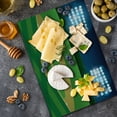 thumbnail image 4 of Sports Cutting Board, Cartoonish Scene of Stadium with Heavy Spots and Fild Match Game Baseball Themed, Decorative Tempered Glass Cutting and Serving Board, in 3 Sizes, by Ambesonne, 4 of 4
