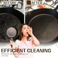 thumbnail image 3 of ORUYROP Pan Scraper Plastic, 3pcs Durable Dish Scraper Tool, Pot Scraper, Pot Scrubbers for kitchen Cleaning, Multifunctional Pan Scraper Tool and Cast Iron Scraper for Home-Brown, 3 of 7