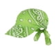 thumbnail image 3 of Pañuelo tipo bandana para mujer, gorro multifuncional, turbante para la cabeza, ideal para ciclismo y viajes. Verde, 3 of 9