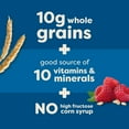thumbnail image 3 of Kellogg's Nutri-Grain Raspberry Chewy Breakfast Bars, Made with 10g Whole Grains, 10.4 oz, 8 Count, 3 of 12