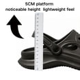 thumbnail image 4 of CHICVOMEY Clogs for Women Men Arch Support Breathable Garden Shoes Outdoor Slip on Sandals Unisex Comfortable Beach Casual Slippers, 4 of 7