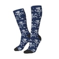 thumbnail image 2 of Bingfone Compression Socks for Women and Men Long Socks for Running Athletic Cycling Nurse-Dragon, 2 of 8