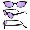 thumbnail image 7 of X KD's Sunglasses Purple Lens Motorcycle Sunglasses Large Size UV400, 7 of 7
