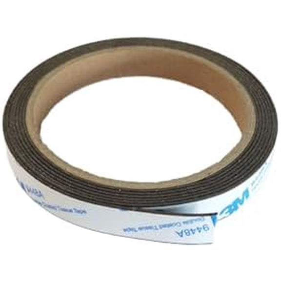 1/2 Inch Neodymium Flexible Magnet Strip, Magnetic Rubber Tape with 3M Self-Adhesive (84 Inches),Magnetic Tape Strips Roll with 3M Adhesive Backing, Flexible Sticky Magnet Tape