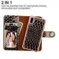 thumbnail image 6 of Mybat Crocodile Leather Wallet Case For iPhone X, XS (5.8") -Rose Gold, 6 of 6