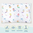 thumbnail image 4 of Wildkin Kids Microfiber Standard Pillowcase for Boys and Girls - 30 x 20 Inches (Mermaids Blue), 4 of 9