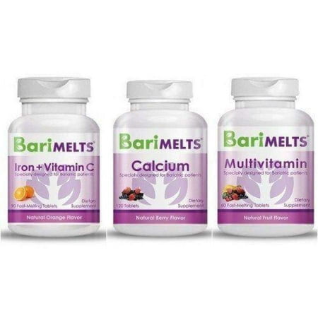 BariMelts Vitamins Gastric Band Vitamin Pack (Best Vitamins After Gastric Bypass)