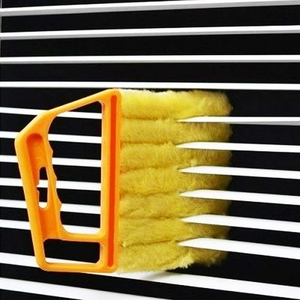 VGEBY 7 Finger Dusting Cleaner Tool Mini Blind Duster Brush Dust Clean ...