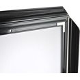 thumbnail image 6 of Azar Displays 300342-BLK Wall Mount Plastic Snap Poster Frame 22" x 28" Portrait/Landscape Sign Holder Frame, 6 of 12