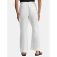thumbnail image 3 of Time and Tru Women's and Women's Plus Cotton Double Cloth Cargo Pants, Sizes XS-4X, 3 of 5