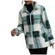 thumbnail image 2 of Puntoco Mujer Stand Collar Suelto Cremallera Costura Manga Larga Felpa Sin Capucha Casual Abrigo/Chaqueta Puntoco Puntoco-6566, 2 of 7