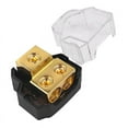 thumbnail image 5 of Car Audio Amplifier Power Distribution Block 1 In 2 Out Power Ground Distributor Blocks Car Amplifi, 5 of 5