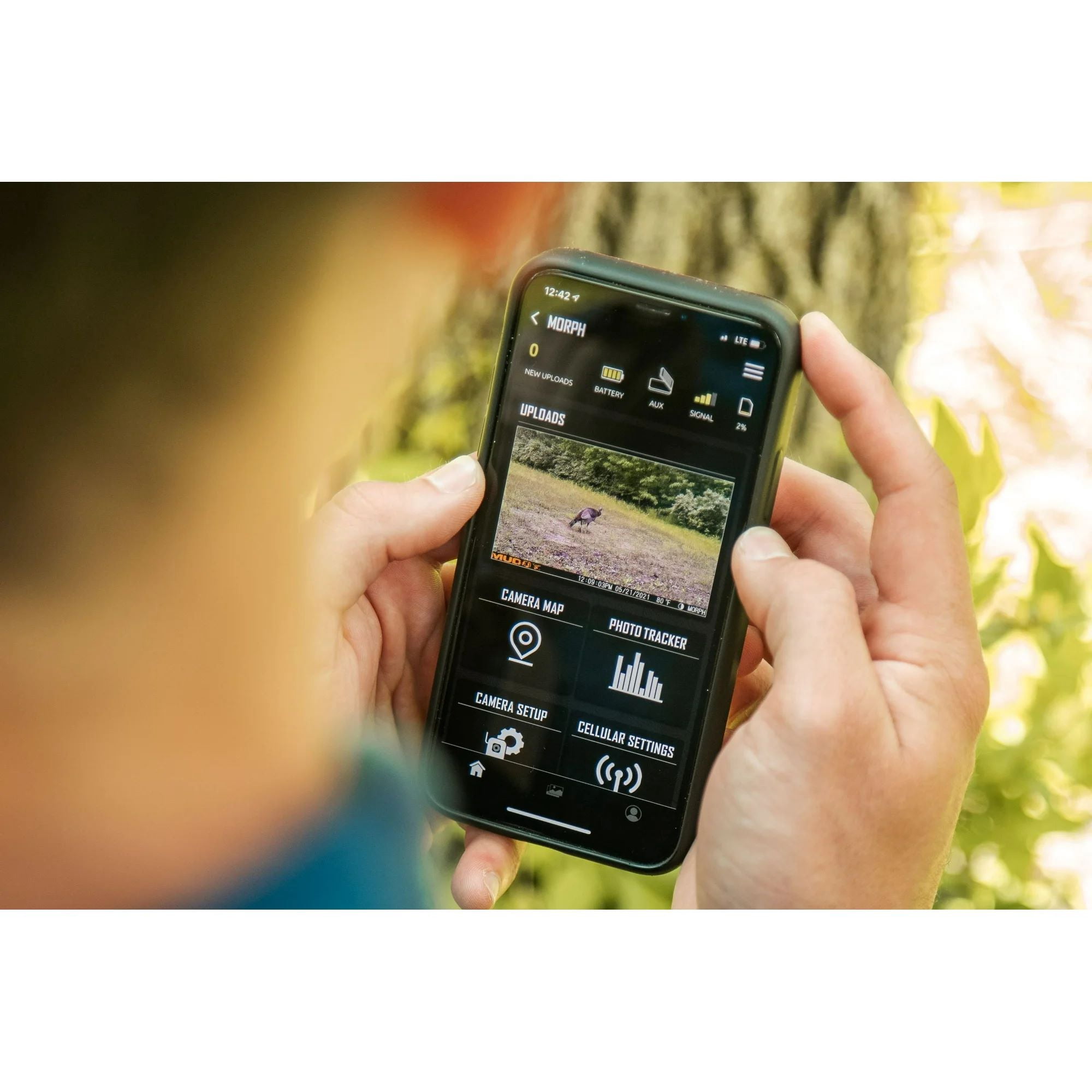 Muddy Morph Cellular AT&T Trail Camera 26 MP with 16GB SD Card & AA Batteries
