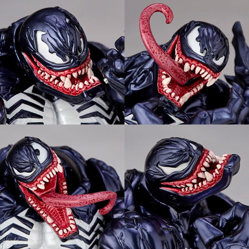 Kaiyodo Revoltech Amazing Yamaguchi 003 Venom Reissue Action