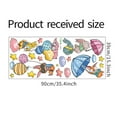 thumbnail image 4 of DPTALR Watercolor Rabbit Umbrella Children's Room Kindergarten Home Wall Decoration Wall Sticker, 4 of 9