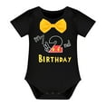 thumbnail image 2 of IBTOM CASTLE Baby Boys First Birthday Outfits Suspenders Bloomers Bowtie Mouse Ear Cake Smash Photography Props, 4-Piece 18-24 Months Black-My 2nd Birthday, 2 of 6