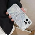thumbnail image 6 of Butterfly Gradient Plating Silver Water Flow Laser Soft Case for iPhone (iPhone 12 Pro,Silver), 6 of 6