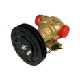 F8B5 1 1/4" NPT Electric Clutch Pump, 12V, 2xA Pulley