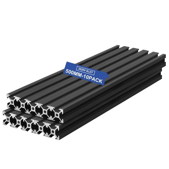 Extrusión de aluminio Seekliny V Slot 2020 500 mm (10 piezas)