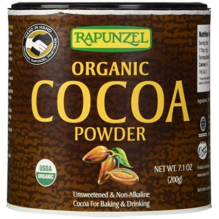 Rapunzel Organic Cocoa Powder, 7 oz (Best Organic Cocoa Powder)