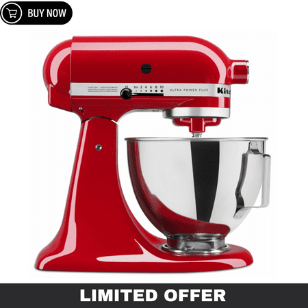 KitchenAid KSM96 4.5 Quart Ultra Power Plus Red Tilt-Head Stand Mixer