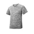 thumbnail image 4 of Sport-Tek Youth Posicharge Electric Heather Tee, 4 of 5