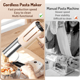 thumbnail image 4 of Handheld Electric Noodle Maker 5-in-1 Wireless Noodle Maker with Battery Level Display Automatic Noo, 4 of 5