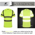 thumbnail image 4 of Hi-Vis Pocket T-Shirt - 4XL - Yellow, 4 of 6