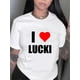 thumbnail image 1 of Slogan Print Casual Sports T-shirt, Short Sleeve Crew Neck Spring & Summer Top, Women's Clothing, 1 of 6