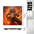 thumbnail image 2 of High Precision Body Weight Scale Smart Bathroom Scales with Large LCD Display(400lbs),Decorative for Bedroom-Skull With Long Hair Playing Electric Guitar In Flames, 2 of 4