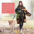 thumbnail image 4 of Colorful Mushroom Leaf Black Pattern Wearable Oversized Blanket,Wearable Blanket Hoodie for Adults,Cozy Hooded Blankets with Super Pockets,Super Warm Fuzzy Pullover for Women & Men, 4 of 6