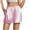 Pink, variant on Plebaso Women's Shorts Elastic Waist Pajama Shorts Loungewear Womens Casual Sleep Shorts with Pockets