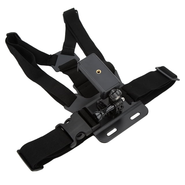 Harnais de Poitrine, ABS Angle Réglable Support de Poitrine pour Selfie de Cellulaire Extensible pour Tournage