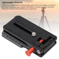 thumbnail image 4 of Camera Quick Release L Plate Vertical Horizontal Switching Camera L Bracket 1/4inch Foldable for Mirrorless Camera,1 x L-shaped universal quick-fit plate,Black & Red, 4 of 8