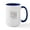 White/Navy Inside, variant on CafePress - Names Of God Word Art Mugs - 15 oz Ceramic Large White Novelty Mug
