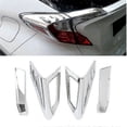 thumbnail image 2 of 4Pcs Car Silver Rear Tail Light Lamp Eyebrow Cover Trim for C- 2016-2018, 2 of 5