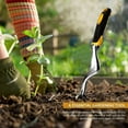 thumbnail image 2 of Estbridge 11.8” Hand Weeder Weeding Weed Dandelion Remover Puller Tool Garden Weeder  Stainless Rust Proof Steel Weeding Tool for Garden, 2 of 7