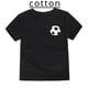 thumbnail image 2 of Camiseta de algodón para bebé niño, camiseta blanca y negra de verano para niño, ropa para niño, camisetas de algodón con estampado de fútbol, camiseta de 2 a 12 años, 2 of 5
