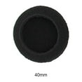 thumbnail image 4 of stanreset 1 Paire de Coussinets d'Écouteurs Ronds pour Casque de Jeu Protection Auditive Coussinets en Éponge Respirants 40mm, 4 of 7